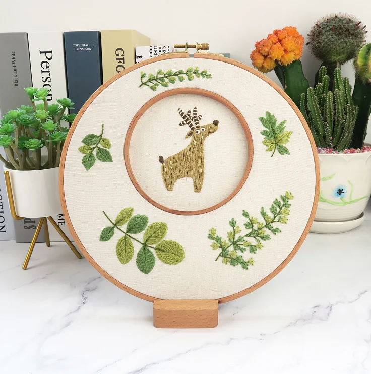 2020 новый продукт изготовленный на заказ штампованные свежий стиль Цветочный бонсай картинки для сборки своими руками Сделай Сам наборы стартера