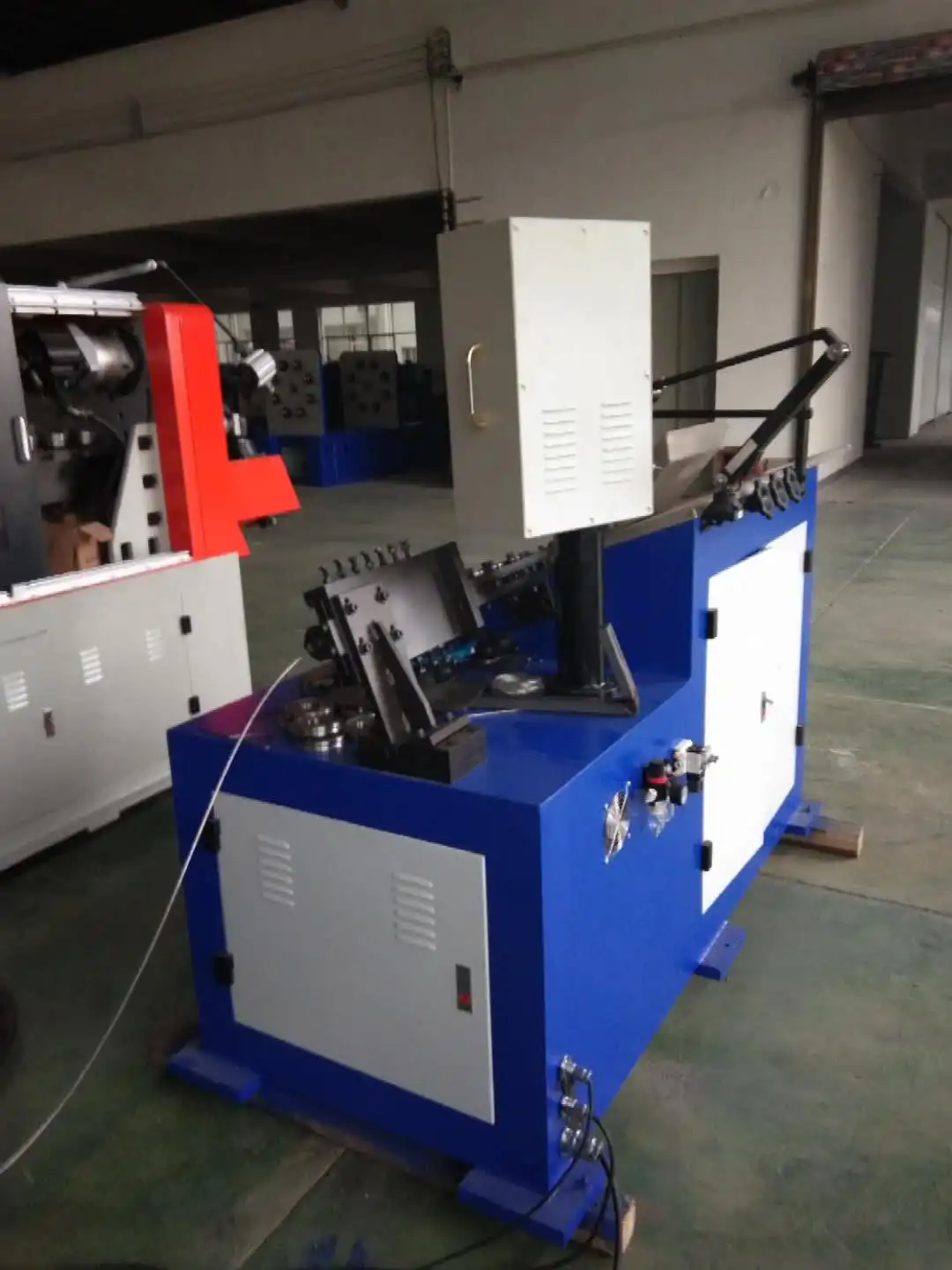 YF brand CNC-8480 Barbecue Bending Machine CNC 2D Wire Bending Machine