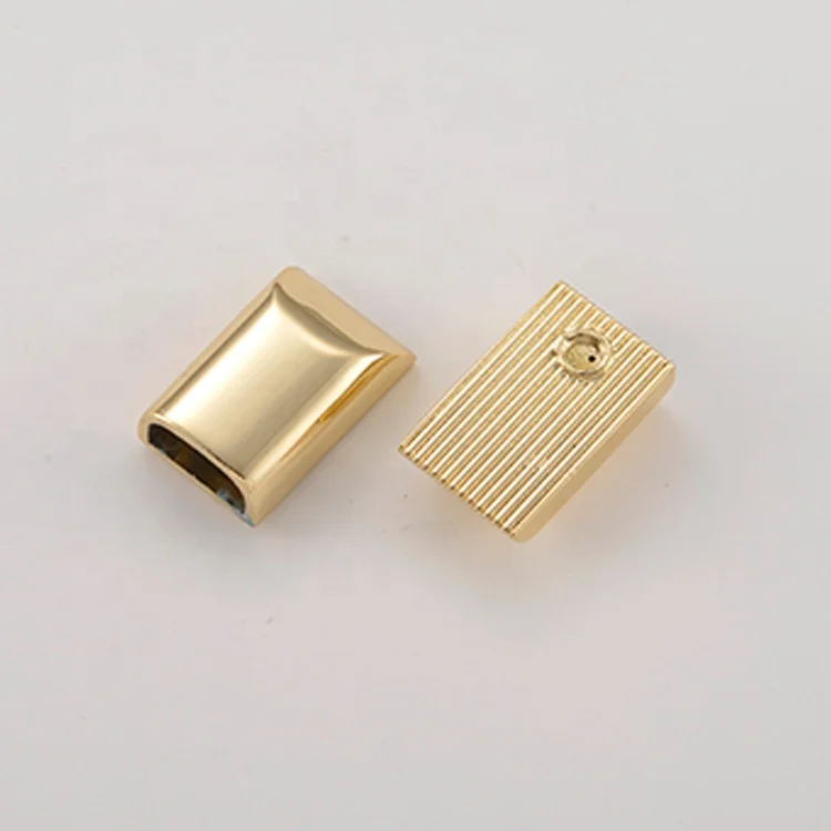 Good quality zinc Alloy Metal zipper ends 10 mm Zipper end clips with screws zip end zipper stop
