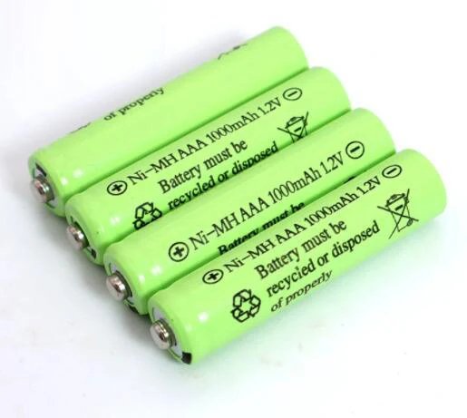 Ni-MH AAA 1000mAh 1.2V Battery Rechargeable Powerful Battery