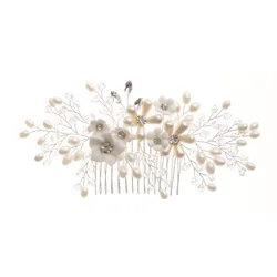 Little Girls Princess Pearl Headband Wedding Headband Crystal Bridal Kids Hair Accessories Wholesale