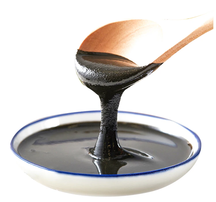 200g Wholesale Instant Black Sesame Paste for dishes  traditional pure sesame sauce