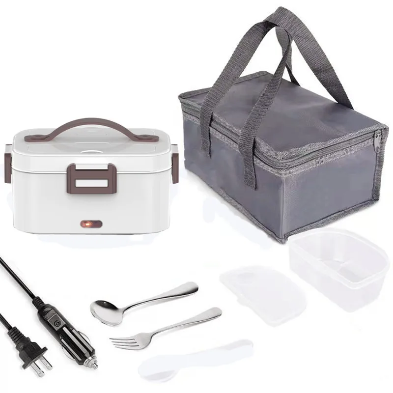 Electric Lunch Box 75W Food Warmer Heater  Faster Heated Lunch Boxes for Car/Truck/Home Self Heating Box