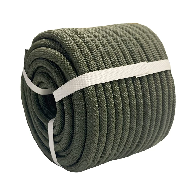 8mm 10.5mm 12mm 14mm 16mm Braided Polyester Arborist Rigging Rope Strong Pulling Rope Sailing Camping Swings Climbing Rope