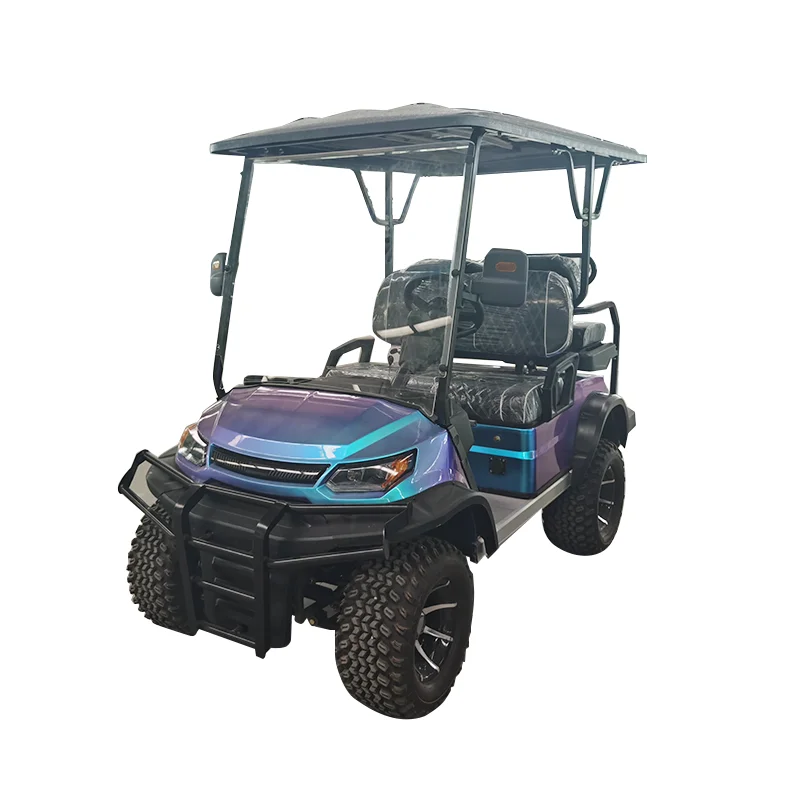 Golf carts electric 4 seater Electric Golf Cart Lithium Hunting Off Road Golf Cart Sightseeing Vehicle
