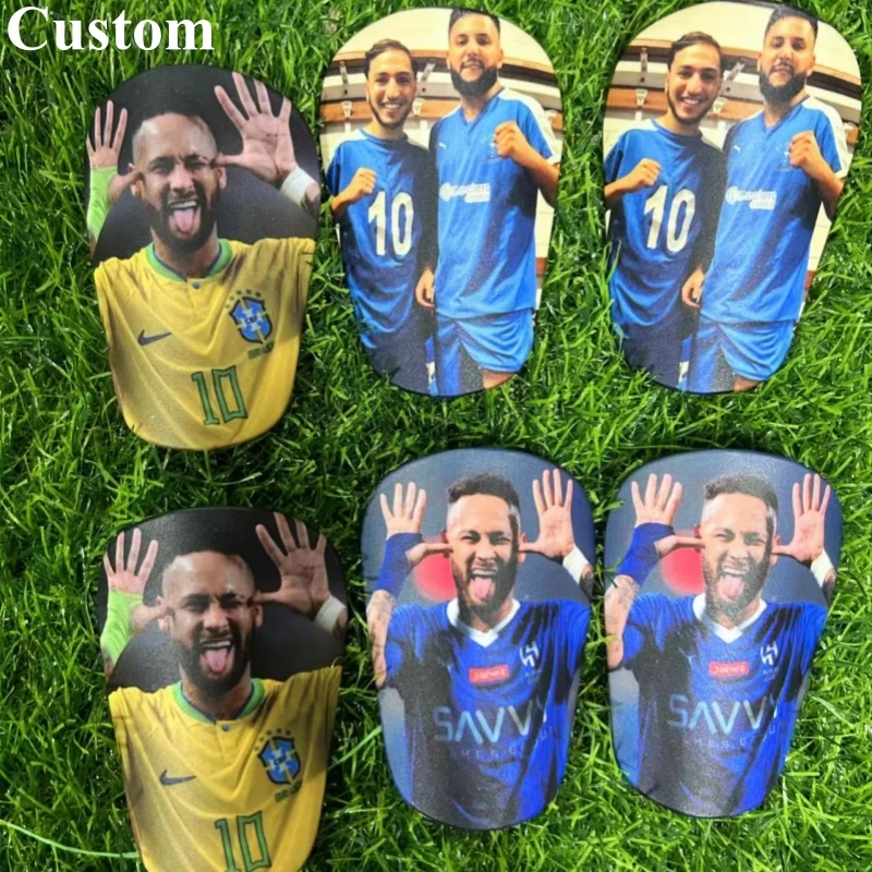 Custom Leg Protector Football Sublimation Shinguards Shinpads Soccer Mini Guard Small Shin Pads