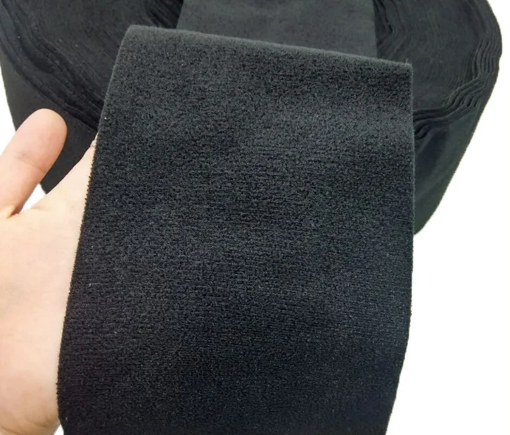 100% Nylon Baby Clothing Fabric Hook And Loop Soft Sewable and washable Loop Fabric