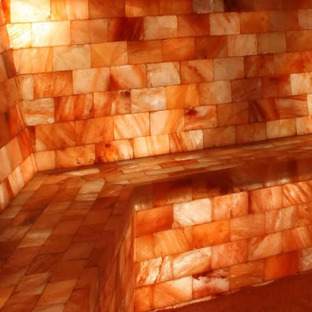 Himalayan Salt Tiles Himalayan Salt Bricks Naqshbandi Enterprises Pakistan OEM ODM customization