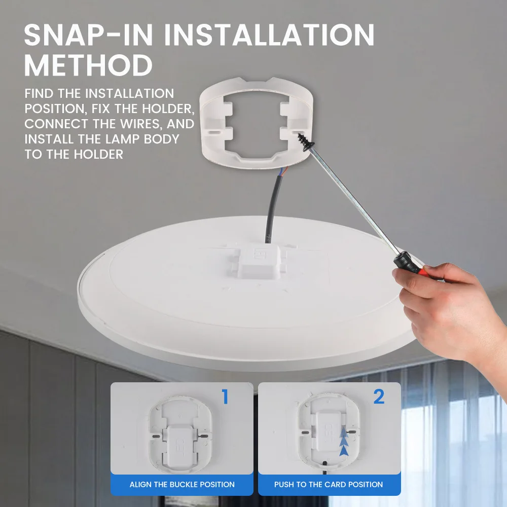 LED Ceiling Lights Ultra Slim LED Round Recessed Downlight