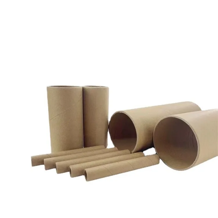 Custom Cylinder Recycled Kraft Paper Cardboard Poster Packing Shipping Mailing Tube