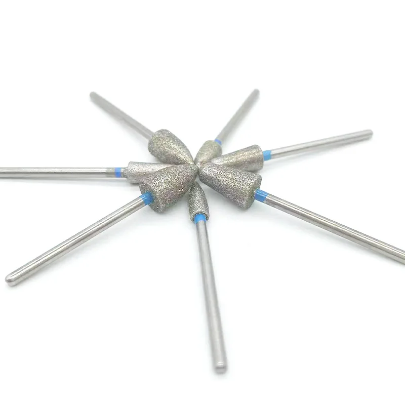 Durable Diamond Burs Emery Grinding Head HP High Speed Dental Burs