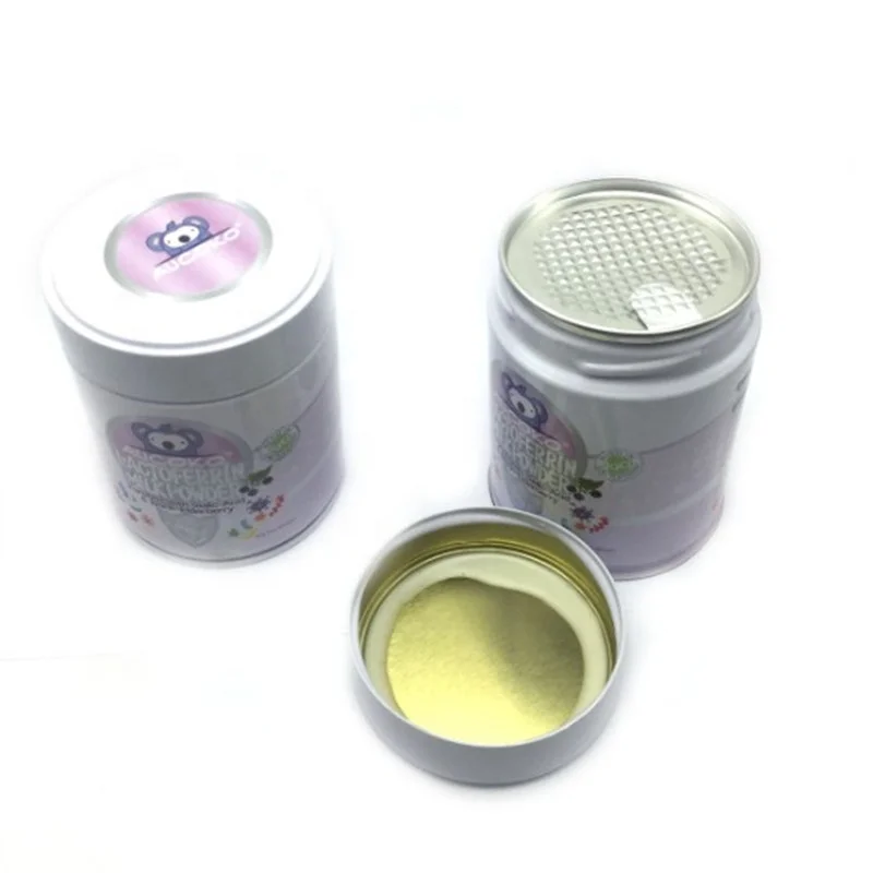 Hot selling new style 50g matcha tea tin can wholesale matcha tea tin packaging
