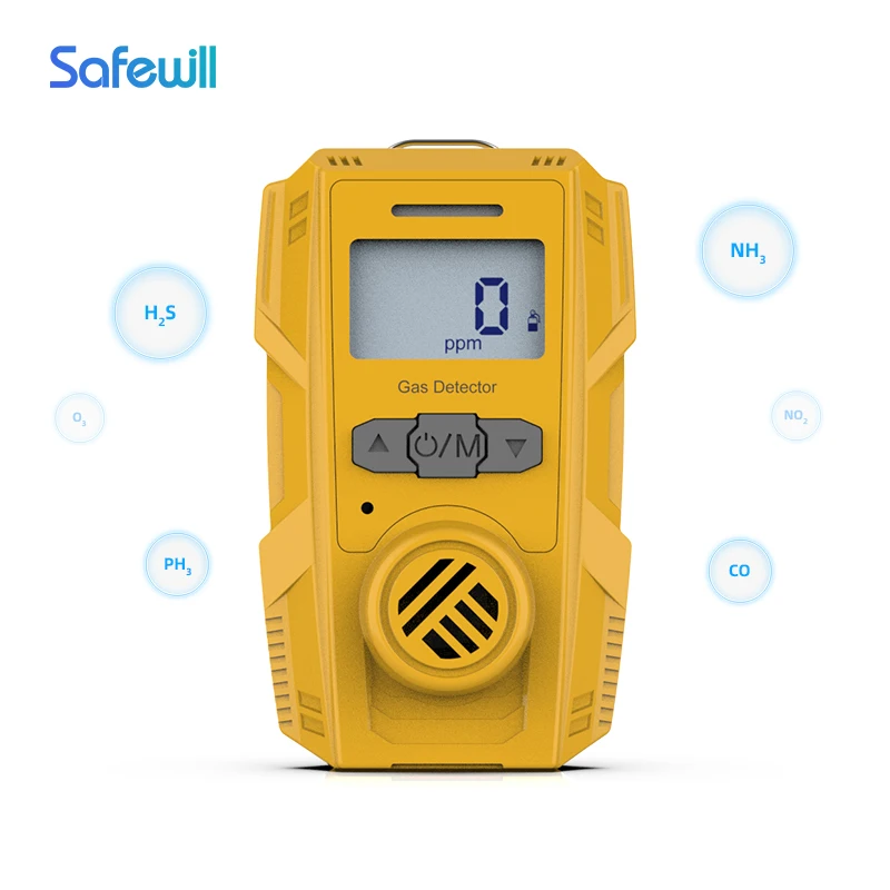 Safewill New Product Single Gas Monitor ES20D Portable Methane Gas Analyzer Battery LPG Leak Phosphine PH3 Gas Detector