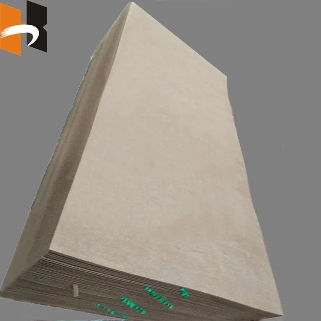 1220x2440mm 7mm High Density Fiberboard Plain Masonite Hardboard Panel