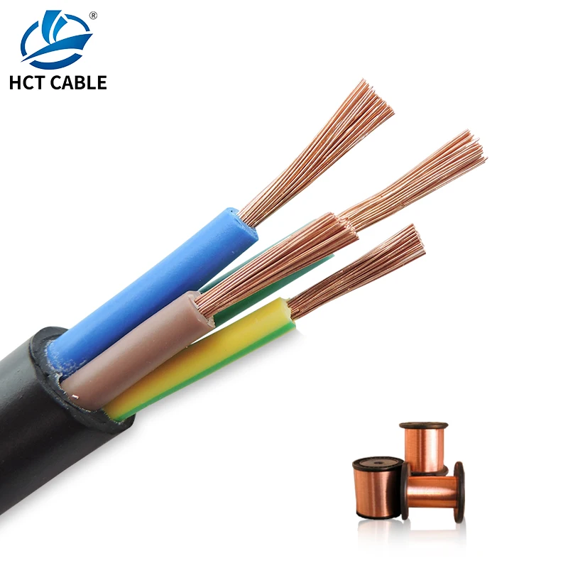 
cable wire electrical RVV 2 core 2.5mm2 power line waterproof PVC 100m 