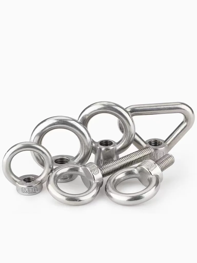 Rigging Hardware M5 M6 M8 M10 Stainless Steel Polish Lifting eye nut stainless m8