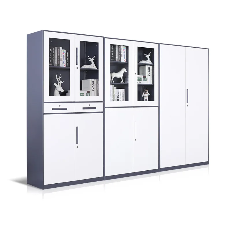 Office storage cabinet metal cupboard vertical wardrobes steel filing cabinet