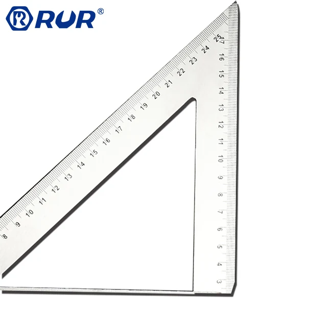 Triangular ruler stainless steel measuring triangle 150 200 mm triangular ruler