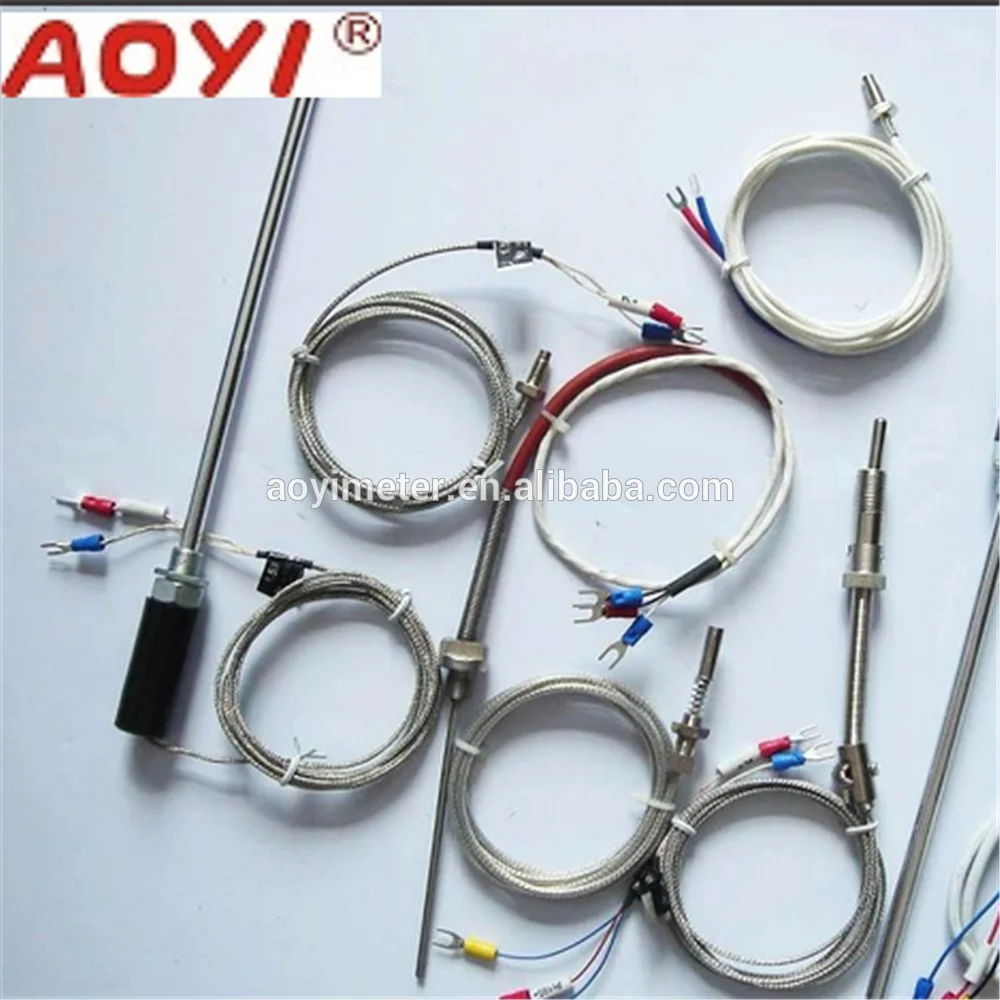 Compression spring thermocouple k e injection molding machine thermocouple temperature sensor
