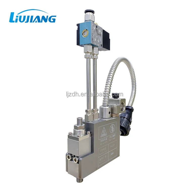 Liujiang Hot melt machine with spiral spray gun and fiber spray gun 30L Small non-woven composite coating machine
