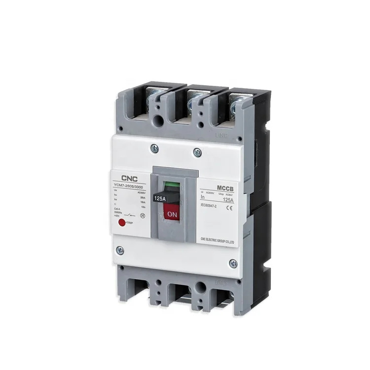  Автоматический выключатель в литом корпусе CNC Brand YCM7 серии MCCB 125A 250A 630A 3P 4P 400V