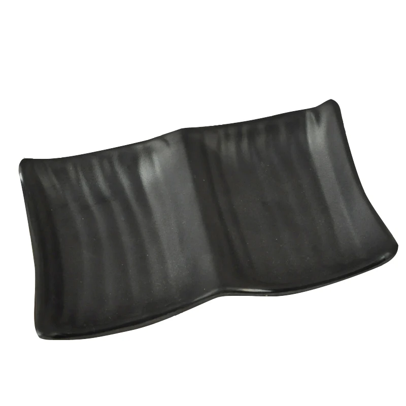 Latest innovative products unique divided melamine plate for sale