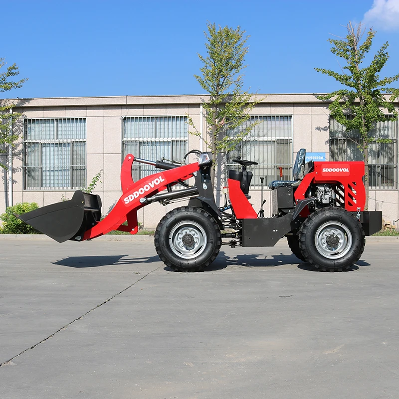 Good Quality Small Loader4x4 New Cheap 1 Ton Wheel Mini Loader With Small Hammer Mini Loader Diesel
