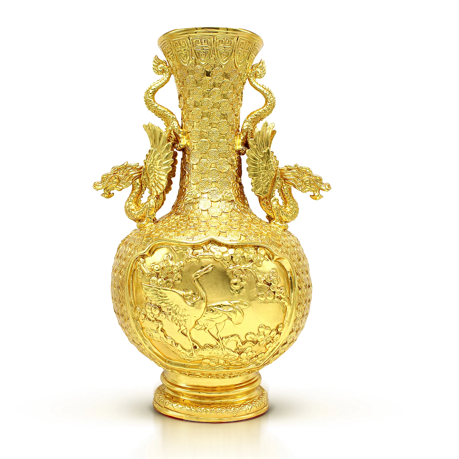 Customized Resin Golden Horse Craft Statue Figurine for Home Decor Gold Custom Package Steel Europe Buddhism Feng Shui