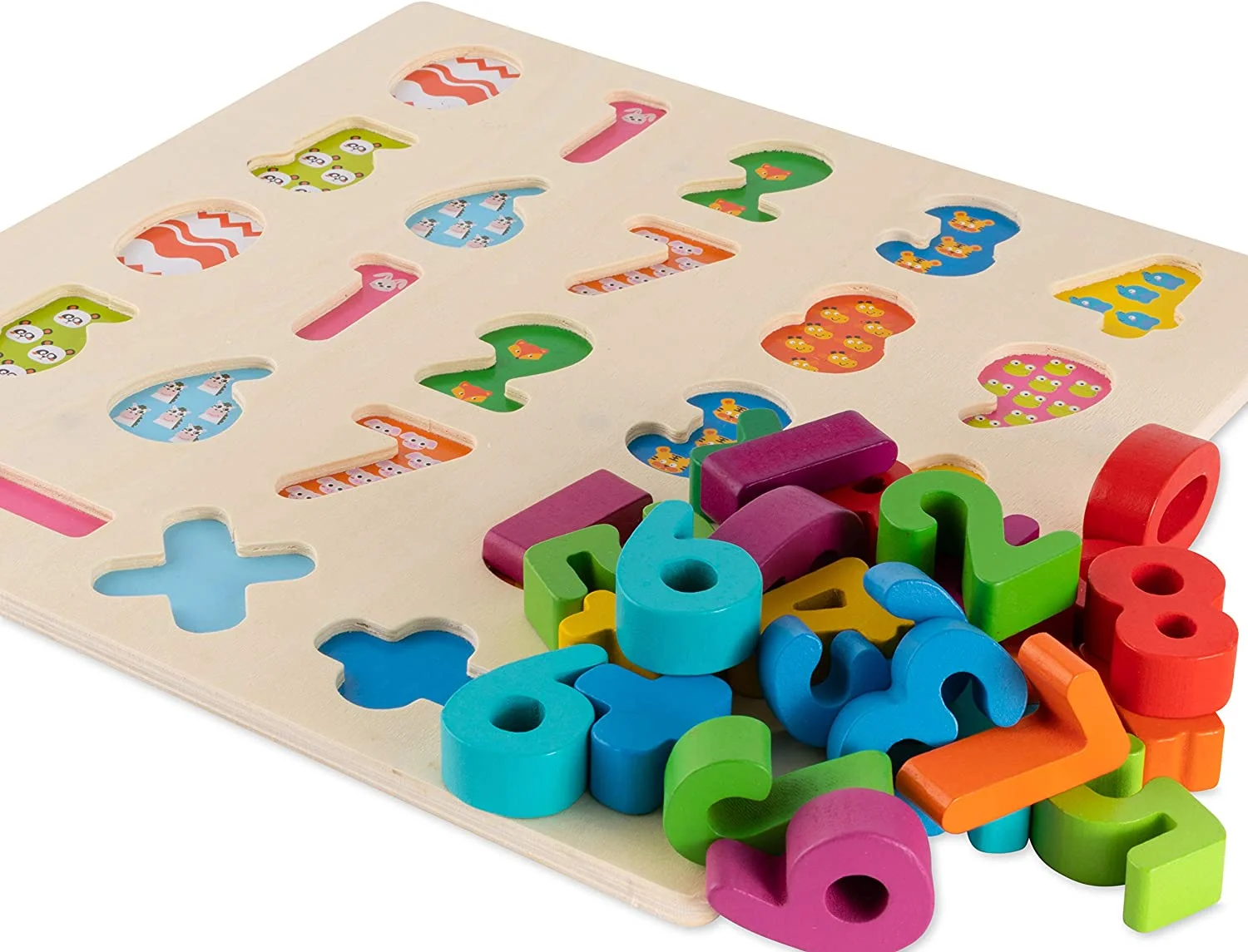 See and Spelling Learning Toy Wooden Preschool Educational Matching Letter Game Toys Develops Alphabet Words Spelling Skills Toy