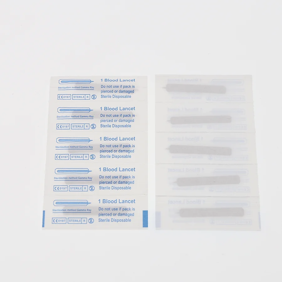 Stainless Steel Safety Lancet Blood Lancets Disposable Lancets Blood