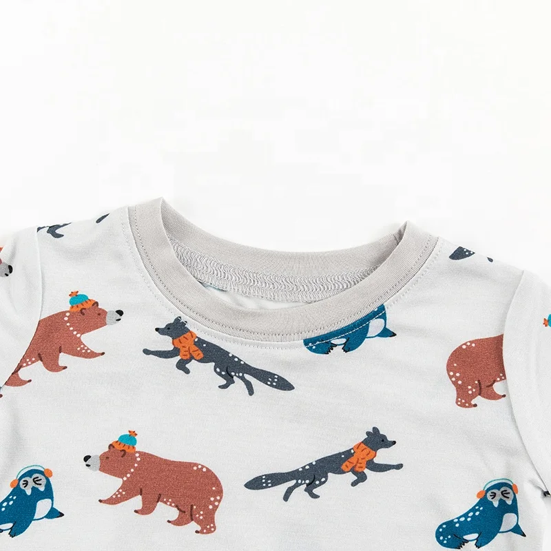 MIOZING easter modern cute christmas softest organic cotton midrash manicures matzah kids pajamas