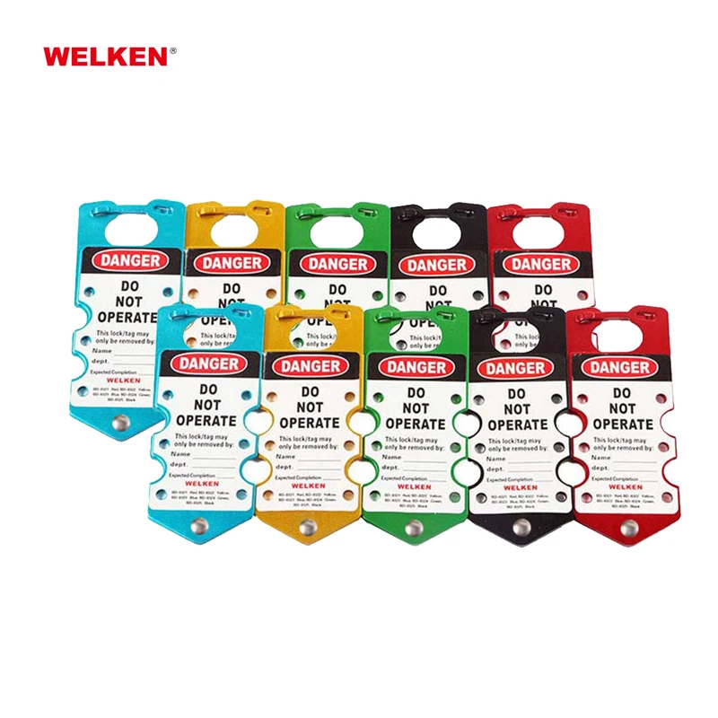 safety group lockout hasps labeled aluminum hasp lock