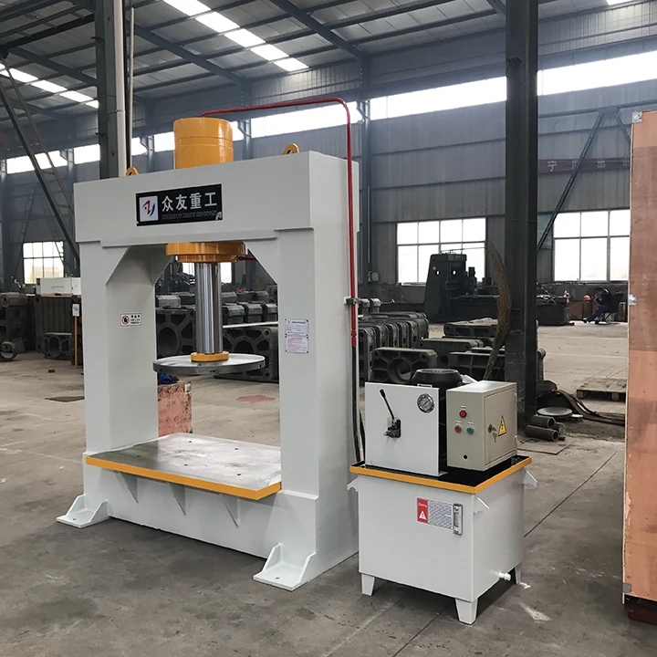Forklift solid tire changer machine with variety size of molds