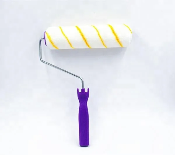 decorative pattern wall design  edger paint roller brush plastic handle