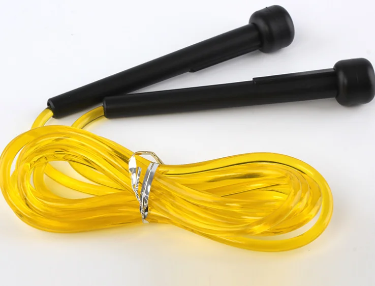 Gym Customized Speed Sports Colorful Fitness Silicone Light Up Skipping Jump Rope