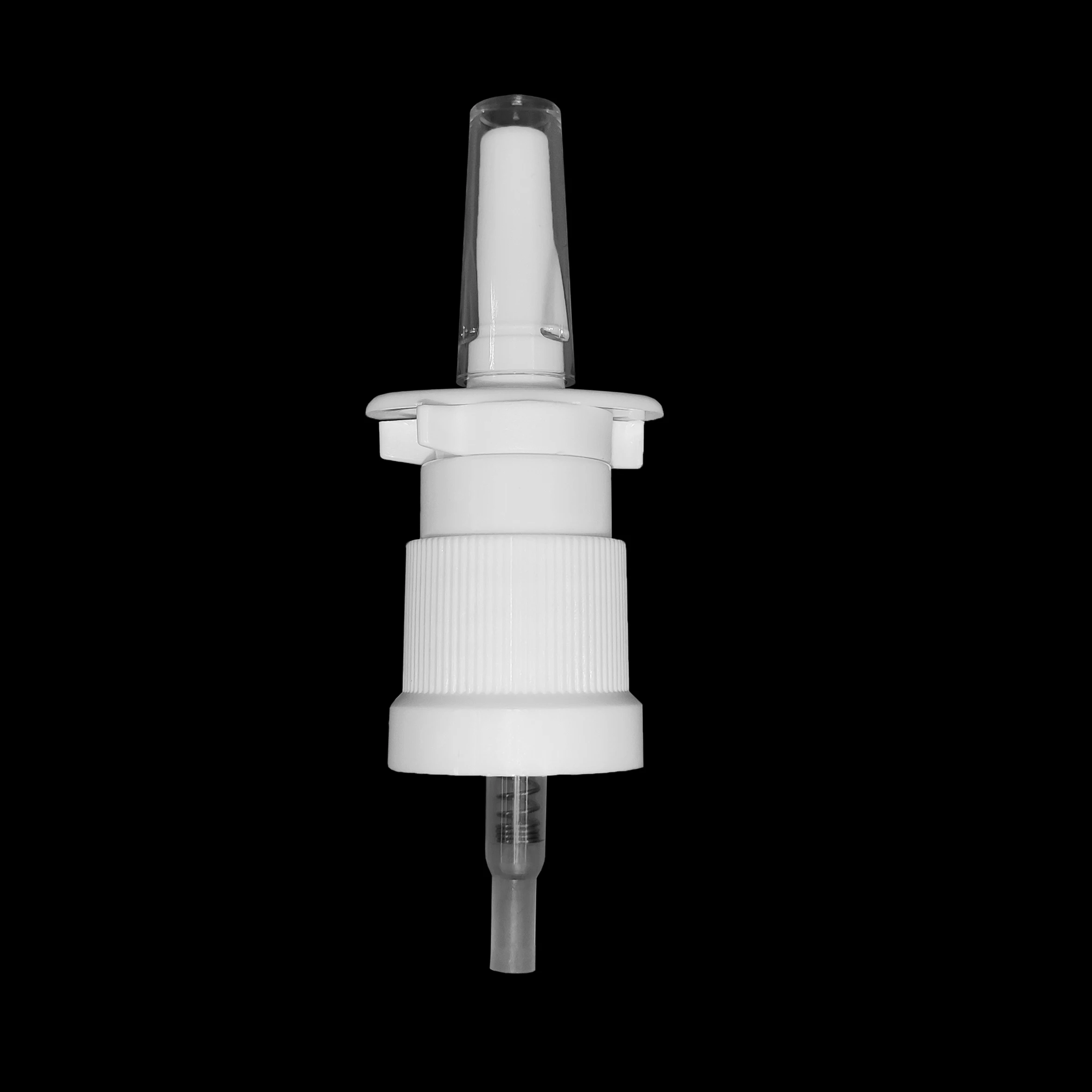 18mm Plastic sprayer pump spray caps new transparent medical use nasal sprayer for nose spray