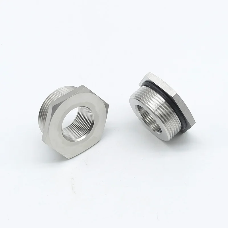 Wholesale Cheap High Precision Mechanical Machining Turned Parts Nickel Plated Hex Nuts
