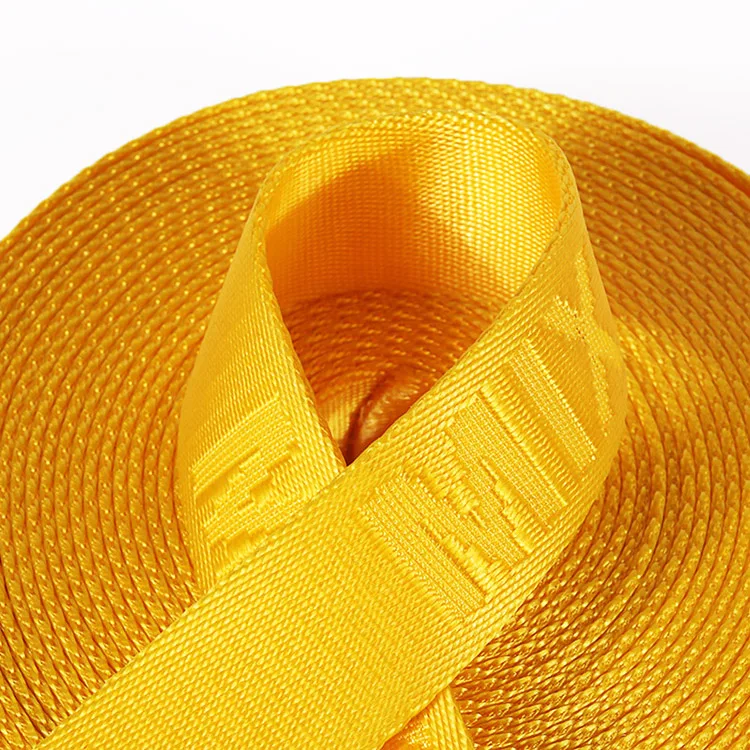 Custom High density 25mm nylon tape webbing for lanyard