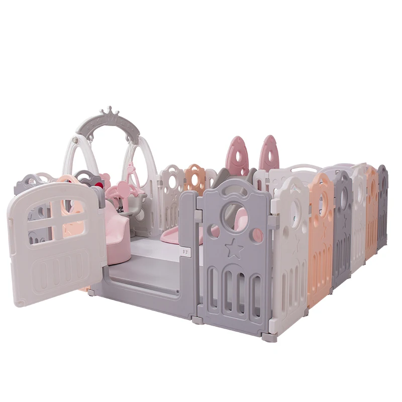 Feelkids hot selling high quality child plastic indoor game fence
