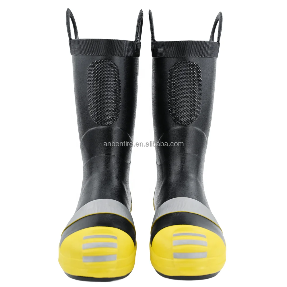 ANBEN FIRE Fireman PPE Fire Fighting Equipment EN15090 Certified with Fireman Boots Fire Safety Boots