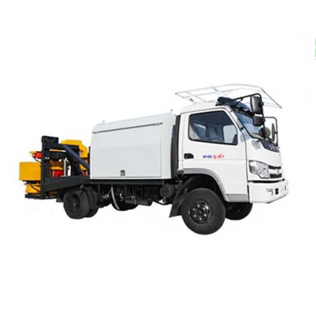 Грузовик 5-14 м3/ч дробовик машина Бетон распылитель двойная сопла мокрый тележка