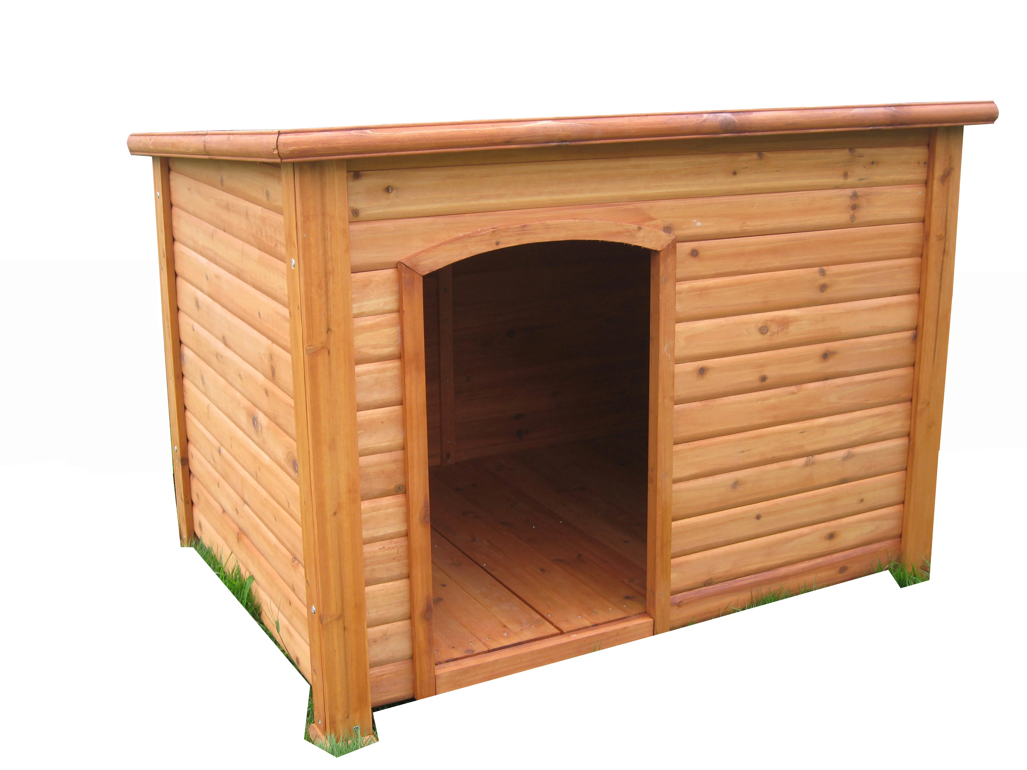 Puppy Canine Flat Roof Kennel Large Indoor Pet Cages House Home Cat Playpen Shelter Fence Wooden Dog House for Home
