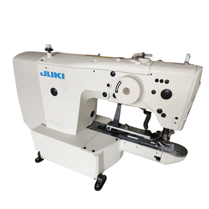 Jukis LK-1903BN Used Button Stitch Machine Automatic Lockstitch Industrial Sewing Machine
