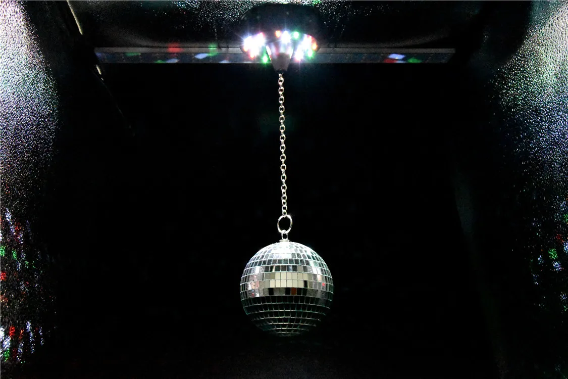 Хит продаж, светодиодный диско-шар на батарейках, зеркальный отражатель, украшение для вечеринки, освещение для клуба, зеркальный шар