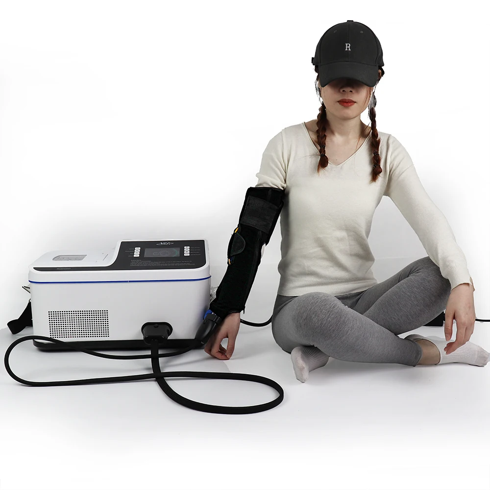 Best Selling Products 2023 Sports Injury Cryo Therapy Machine for Stiff Knee & Shoulder Ankle Full Coverage Heat Ice Cold System