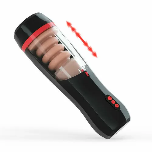 King Kong Automatic Stroker Telescoping Vibrating Masturbator Masturbation Cup