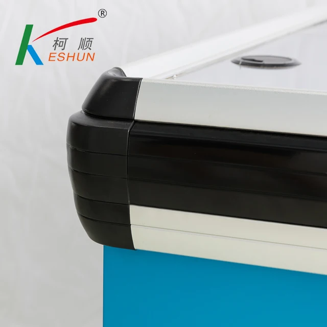 Supermarket cash checkout electric conveyor belt checkout counter