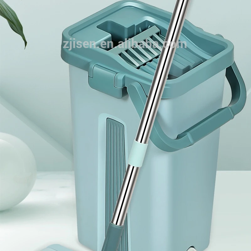 
360 Spin flat Mop Home Cleaning System Spinning Floor Mop with Vertical washing Bucket 