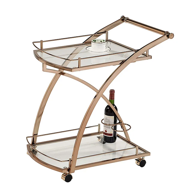 Bar Cart Stainless Steel Table For Home Decor