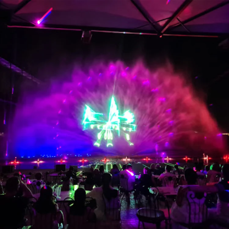Artwatershow конкурентоспособный индивидуальный водный экран декоративный плавающий фонтан воды